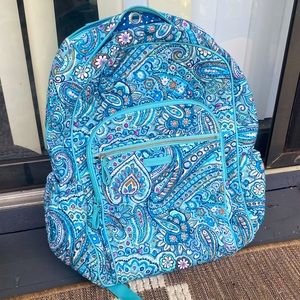Vera Bradley Paisley Backpack | Large backpack | Color: Teal